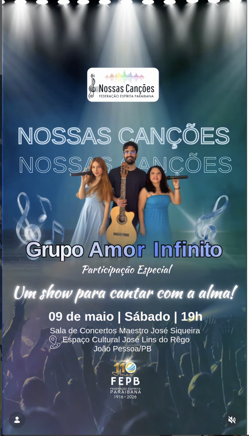 SHOW MUSICAL ESPÍRITA NOSSAS CANÇÕES, VOLUME 2